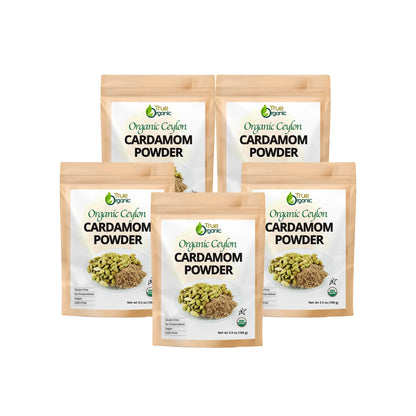 True Organic Cardamom Whole 3.5 oz