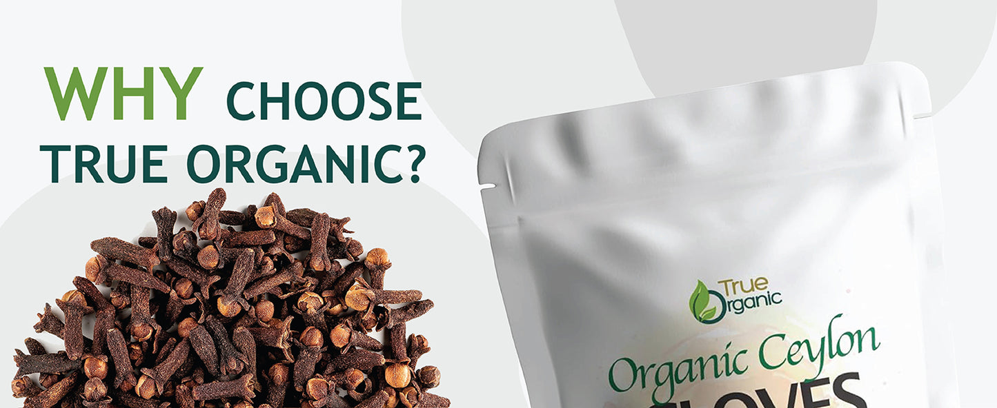 True Organic Cloves Whole 16 Oz
