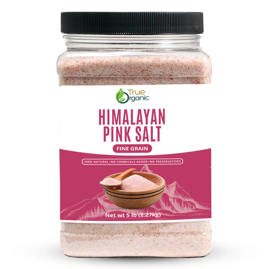 True Organic Himalayan Pink Salt 5lb