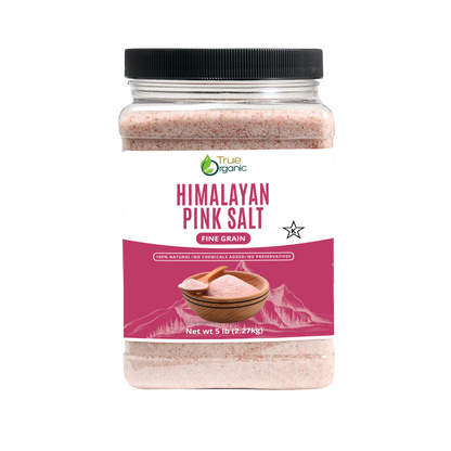 True Organic Himalayan Pink Salt 5lb