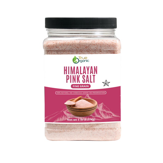 True Organic Himalayan Pink Salt 5lb