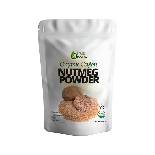 True Organic Nutmeg Powder 3.5 Oz