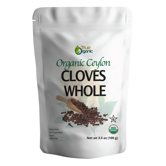 True Organic Cloves Whole 3.5 Oz