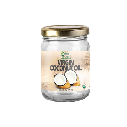 True Organic Ceylon Virgin Coconut Oil, 16 fl oz