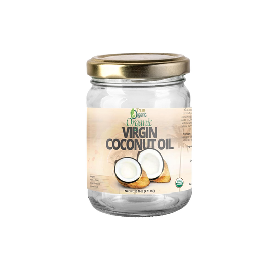 True Organic Ceylon Virgin Coconut Oil, 16 fl oz