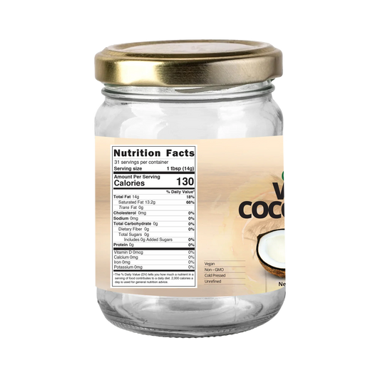 True Organic Ceylon Virgin Coconut Oil, 16 fl oz