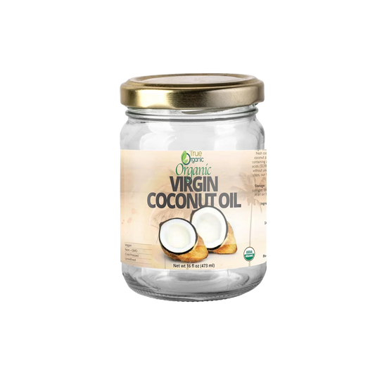 True Organic Ceylon Virgin Coconut Oil, 16 fl oz