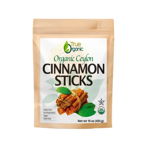 True Organic Ceylon Cinnamon Stick 16 Oz