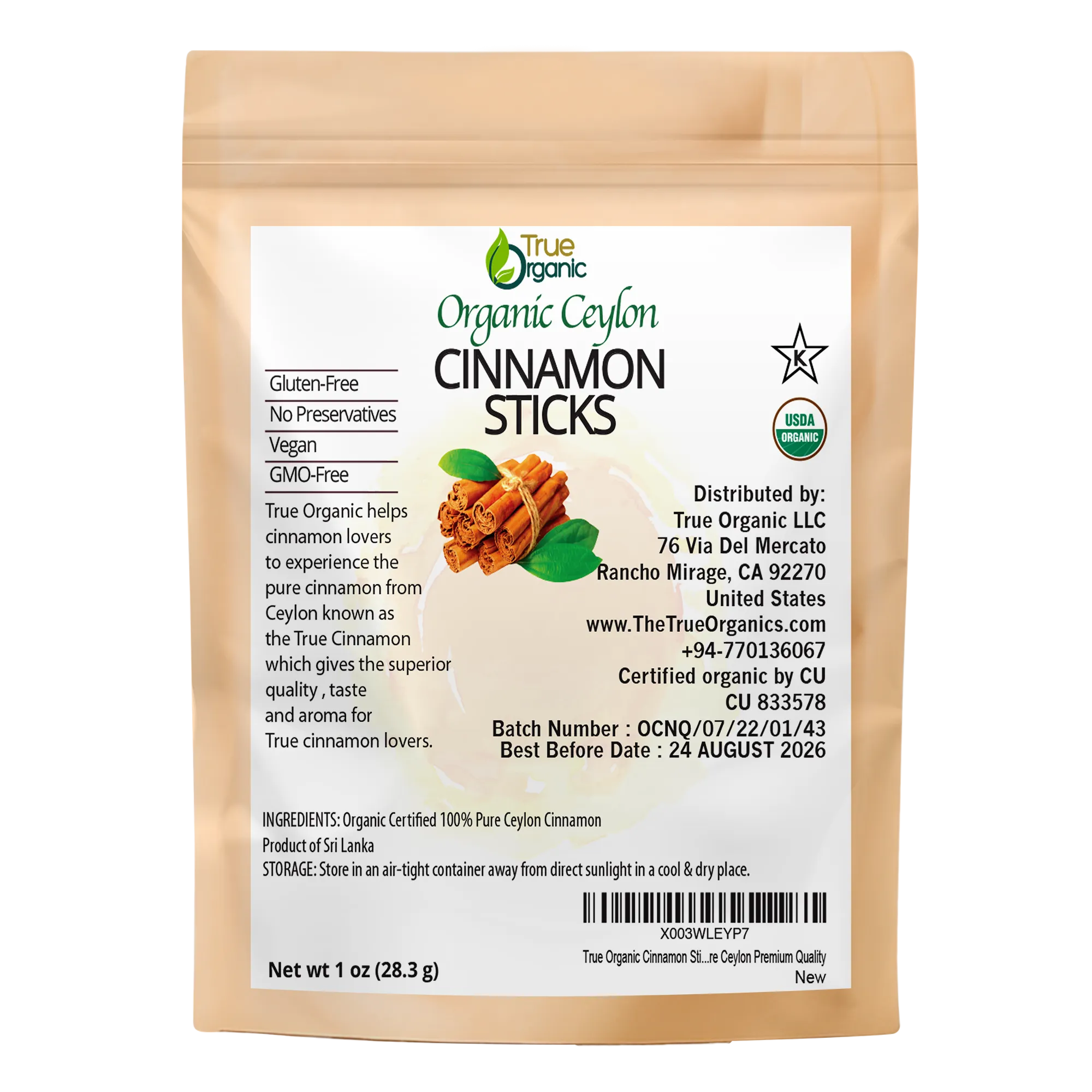 Ceylon Cinnamon