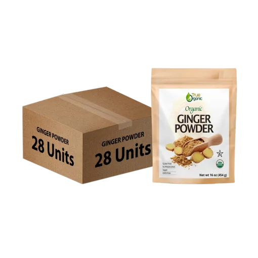 True Organic Ceylon Ginger Powder, 1 Pound